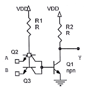 TTL NAND example